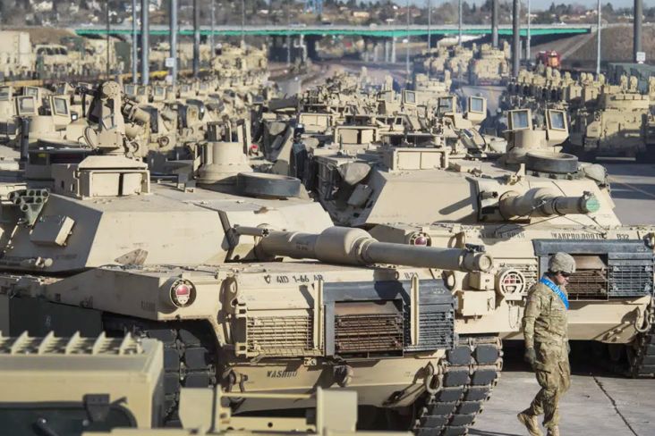 Kirim Tank ke Ukraina, Biden: Bukan Ancaman Ofensif untuk Rusia
