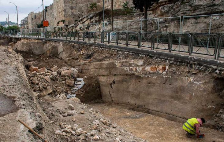 Penemuan Parit Pertahanan Kota Yerusalem, Dibangun Pasukan Muslim 1.000 Tahun Lalu