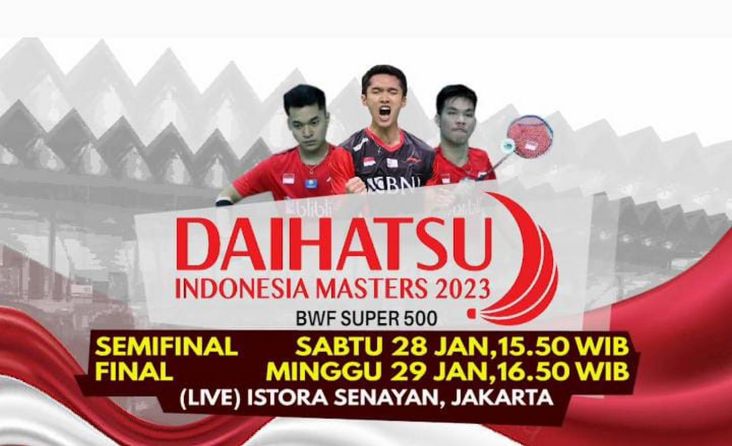 LIVE di iNews dan MNCTV! Jangan Lewatkan! Perjuangan Jojo, Chico dan Leo/Daniel di Semifinal Indonesia Masters 2023