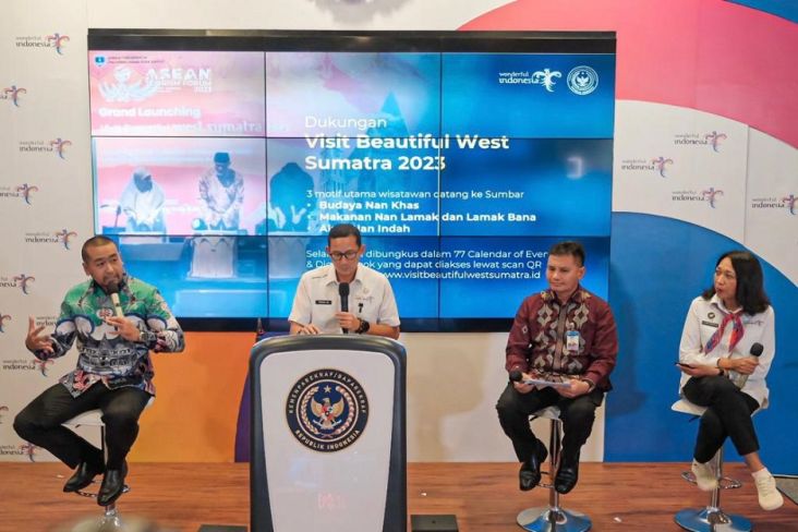 Sandiaga Uno Yakin Visit Beautiful West Sumatera 2023 Bisa Majukan Pariwisata Indonesia