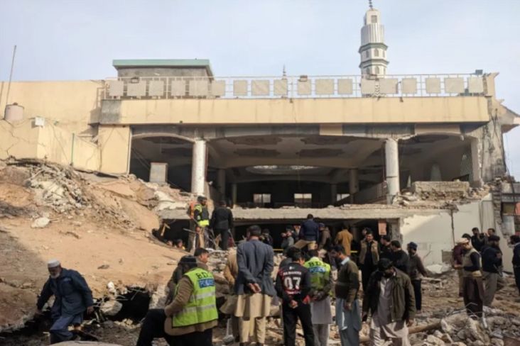 Masjid Pakistan Dibom Renggut Nyawa 100 Orang, Ini Pelakunya
