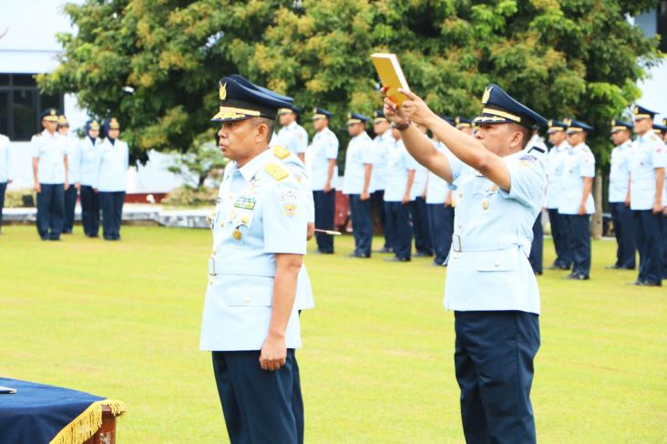 Komandan Sekkau Kini Resmi Dijabat Marsma TNI Ali Gusman