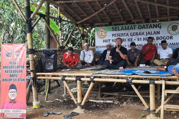 Masa Reses, Pimpinan Dewan Kota Bogor Serap Aspirasi Warga