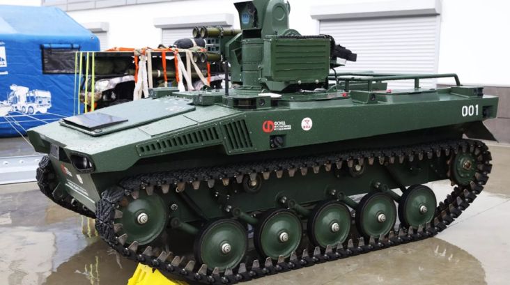 Spesifikasi Marker UGV, Robot Tempur Rusia Penghancur Tank Leopard dan Abrams