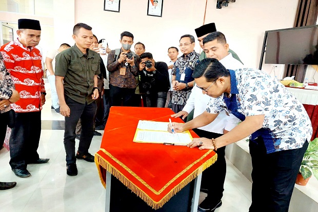 Wakil Bupati Pelalawan Hadiri Musrenbang RKPD Tingkat Kecamatan Langgam Tahun 2023