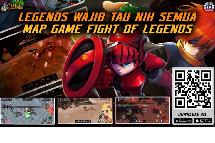 Legends Wajib Tau Nih Semua Map Game Fight of Legends