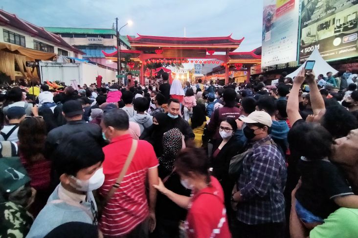 Polisi Amankan 5 Copet saat Bogor Street Festival Cap Go Meh 2023 di Bogor