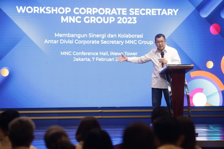 Digelar Perdana, Hary Tanoesoedibjo Apresiasi Workshop Corporate Secretary MNC Group