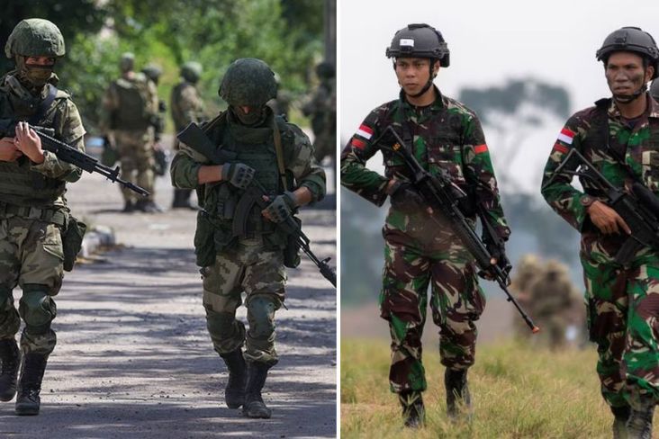 Ini Perbandingan Militer Rusia dan Indonesia