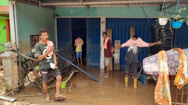 Mak Ganjar Sumsel Kembali Bantu Korban Banjir Langkat