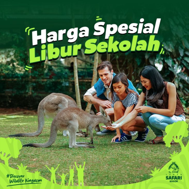Yuk, Cek Harga Khusus Tiket Masuk Taman Safari Bogor Selama Libur Sekolah!