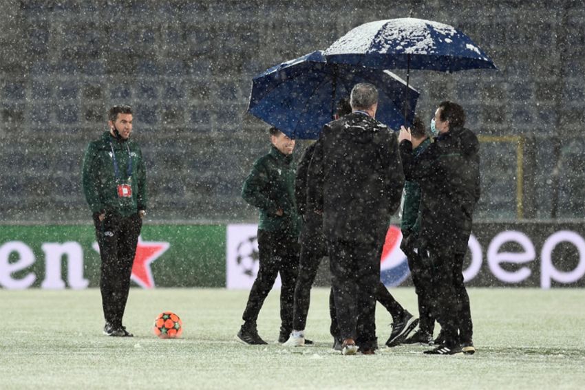 Pertandingan Atalanta vs Villarreal Ditunda akibat Hujan Salju