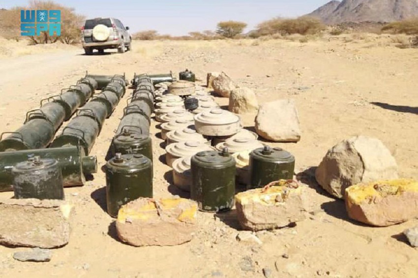 Arab Saudi Sudah Amankan 300 Ribu Lebih Ranjau Houthi di Yaman