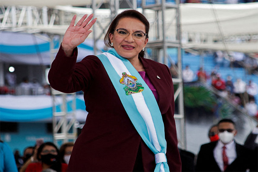 Honduras Lantik Presiden Wanita Pertama, AS Akan Perkuat Hubungan