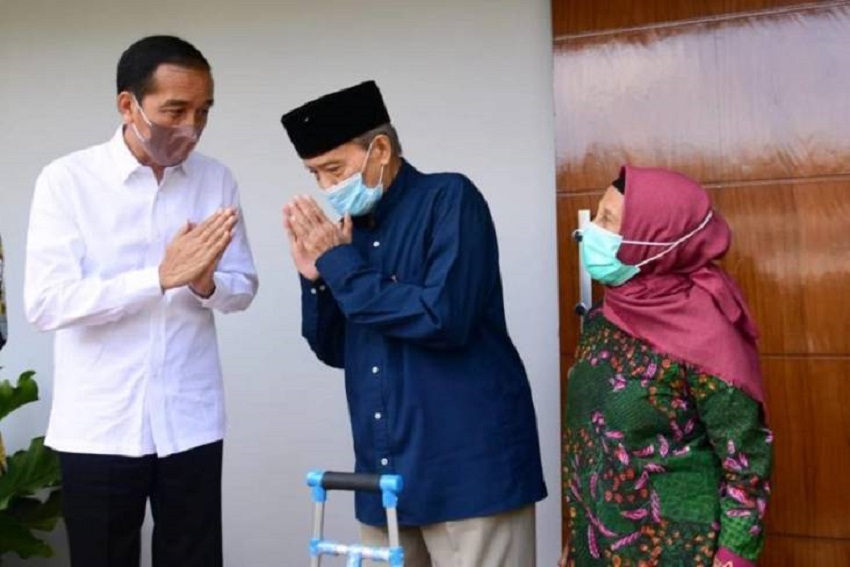 Jokowi Sempat Kirim Dokter Kepresidenan untuk Buya Syafii Maarif