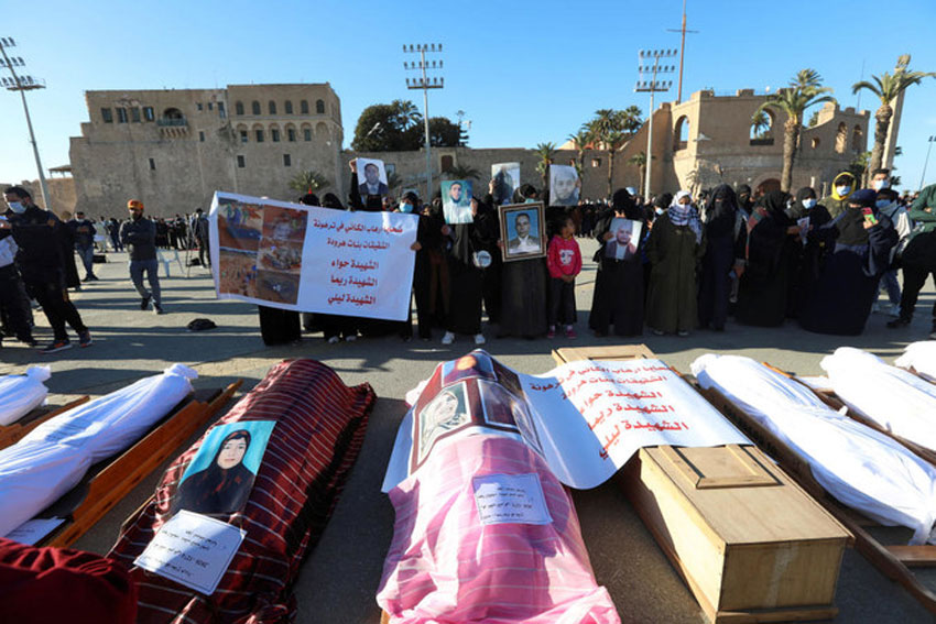 Misi HAM PBB Selidiki Dugaan Temuan Kuburan Massal di Libya