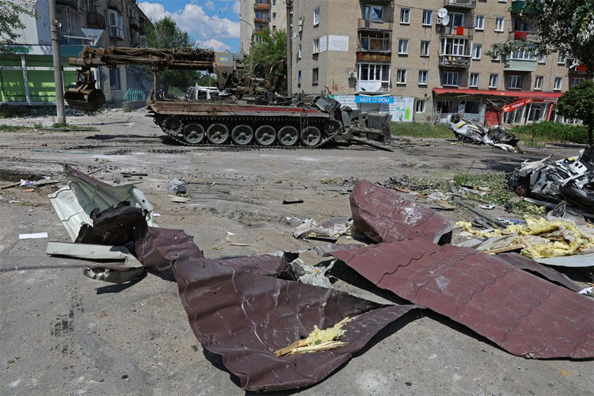 Rusia: 2.000 Tentara Ukraina Tewas di Pertempuran Lisichansk