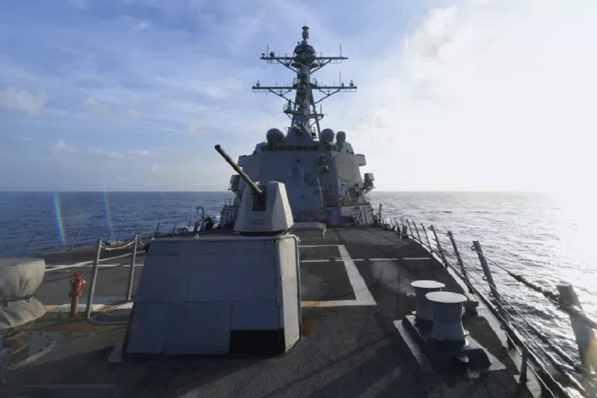 China Klaim Usir Kapal Perang AS dari Pulau Sengketa