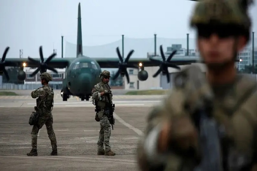 Korut Kecam Latihan Perang AS-Jepang-Korsel: Itu NATO Versi Asia