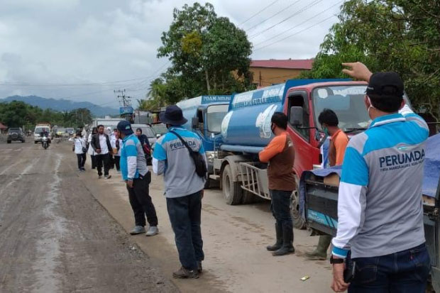 Pdam Palopo Bantu Air Bersih Korban Banjir Bandang Masamba