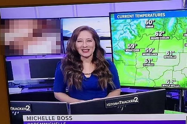 Vidio Porno Pembawa Acara Tv - TV Ini Tayangkan Film Dewasa saat Siaran Langsung Laporan Cuaca