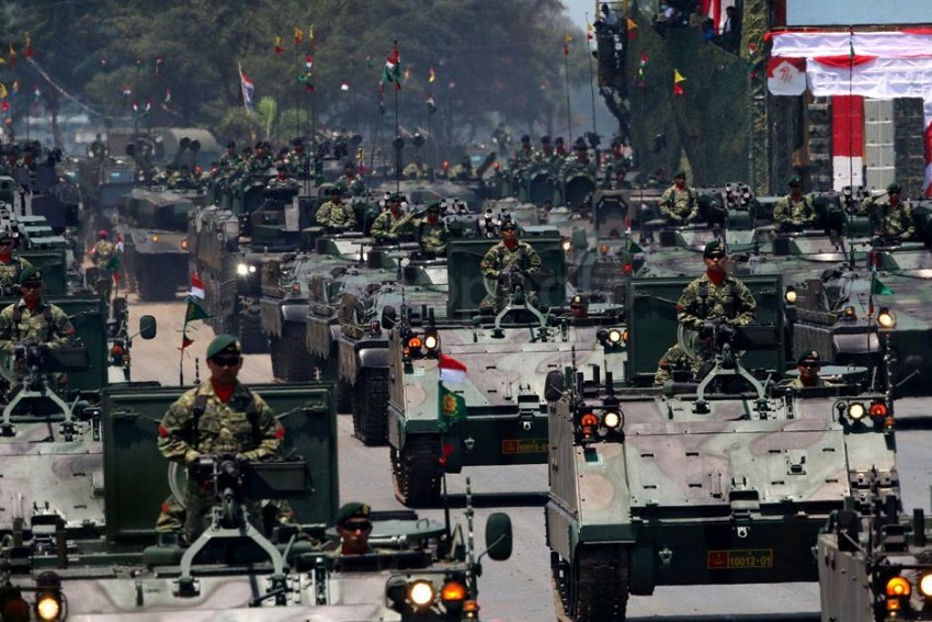 Kekuatan Militer Indonesia Nomor 15 Dunia dan Peringkat 1 ASEAN
