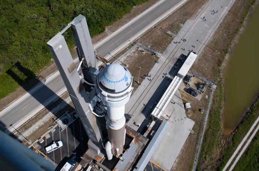 Peluncuran ke ISS, Kapsul Starliner Terpasang di Roket Atlas V