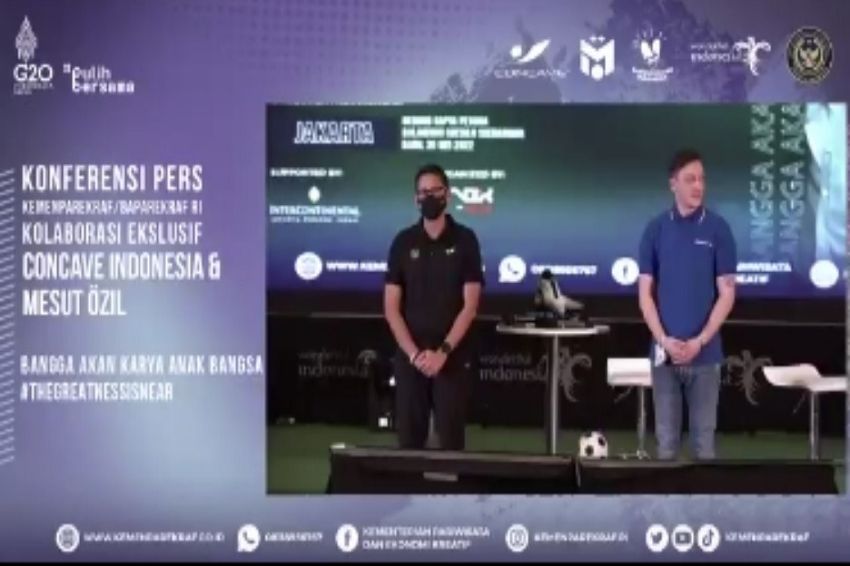 Gandeng Mesut Ozil, Kemenparekraf Promosikan Pariwisata Indonesia
