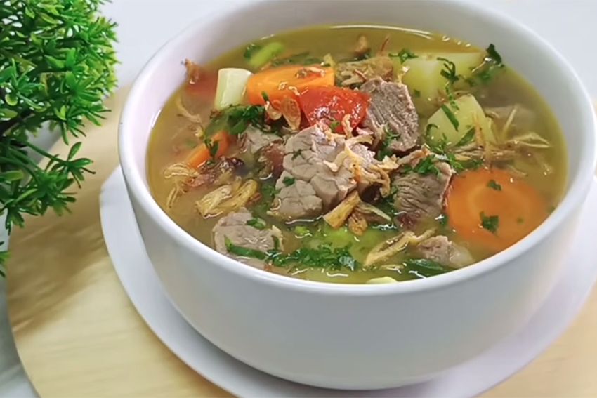 Resep Sop Daging Sapi Enak Dijamin Bikin Nagih