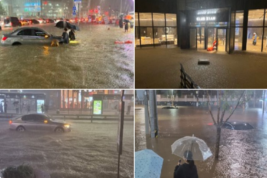 Banjir Besar Terjang Seoul Tewaskan 7 Orang Tak Ada Korban Wni