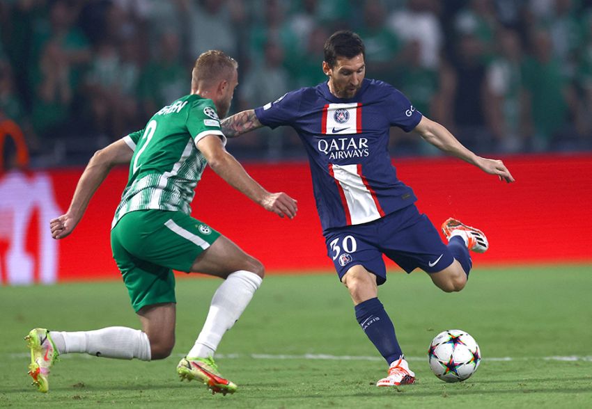 Hasil Paris SaintGermain vs Maccabi Haifa PSG Menang, Messi Jebol