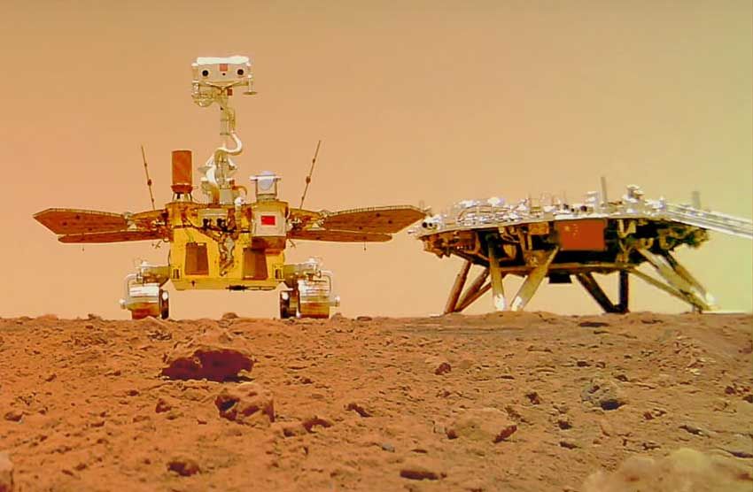 Misi Mars Tianwen-1 China Sabet Penghargaan Bergengsi