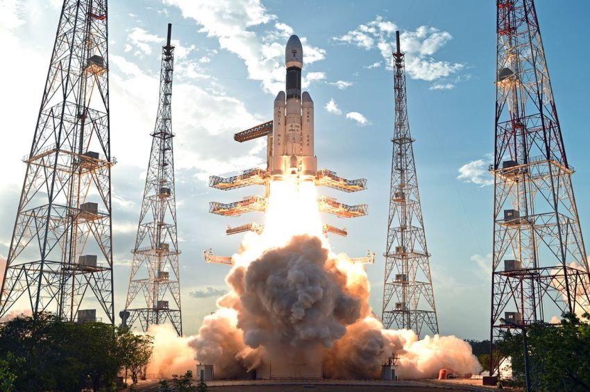 With the desire to land on the moon, India successfully launches its heaviest rocket