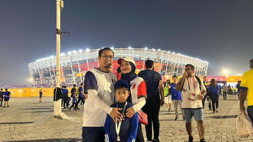 Ibunda Ulul Albab El Ibrahim Kaget Putranya Digandeng Cristiano Ronaldo di Piala Dunia 2022