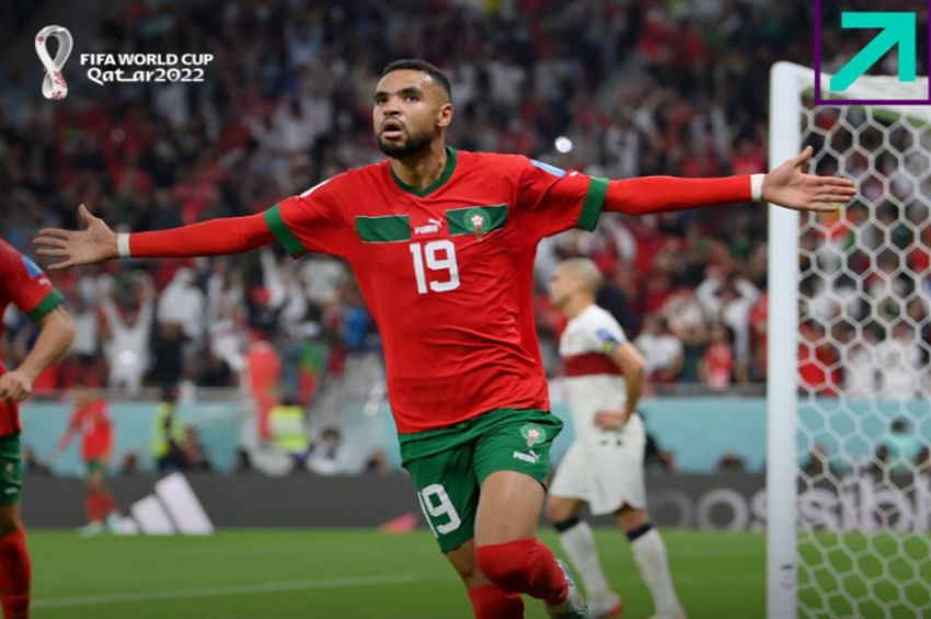 Hasil Maroko vs Portugal: Sundulan Youssef En-Nesyri Bikin Diogo Costa Pungut Bola