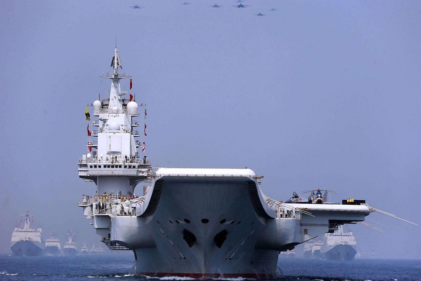 Kelompok Tempur Kapal Induk China Masuk Pasifik Barat untuk Latihan Perang