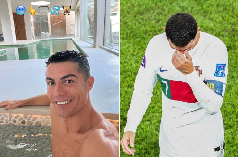 Fans Tunggu Jawaban Transfer Al-Nassr, Cristiano Ronaldo Malah Berendam di Spa