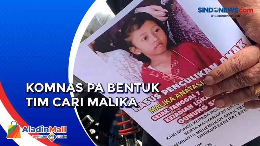 Malika, Bocah 6 Tahun yang Hlang Ditemukan Bersama Penculiknya