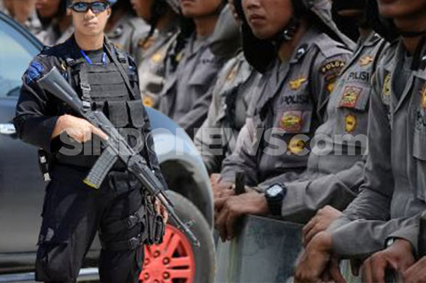 Polda Metro Terjunkan Polisi Preman Amankan Laga Indonesia Vs Thailand