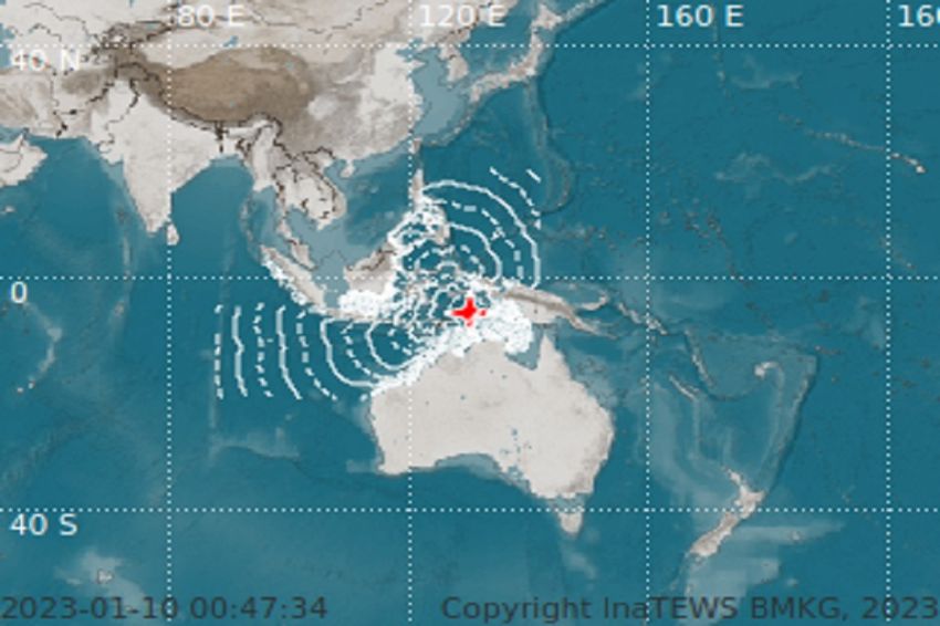 Waspada! Tsunami Berpotensi Terjadi di Kota Ambon dan Kepulauan Maluku
