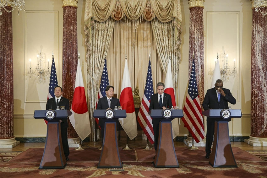 AS-Jepang Akan Perkuat Aliansi untuk Hadapi Ancaman Korut dan China