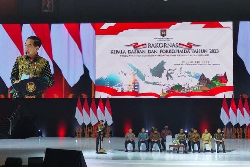 Rakornas Forkopimda Dibuka Jokowi, Mendagri Jabarkan tentang Penguatan Daerah