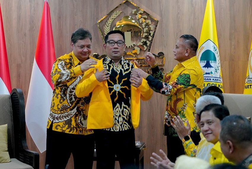 Ridwan Kamil Gabung Golkar, Pengamat Nilai Sudah Waktunya