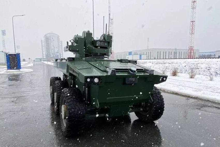 Rusia Luncurkan Robot Tempur Pembunuh Tank Leopard 2 Jerman dan Abrams AS