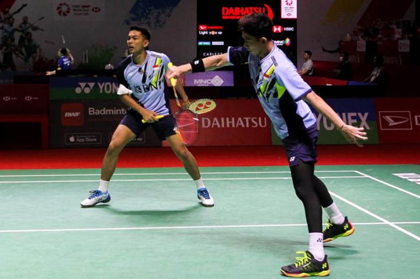 Hasil Indonesia Masters 2023: Dipaksa Main 3 Gim, Fajar/Rian Lolos ke Perempat Final