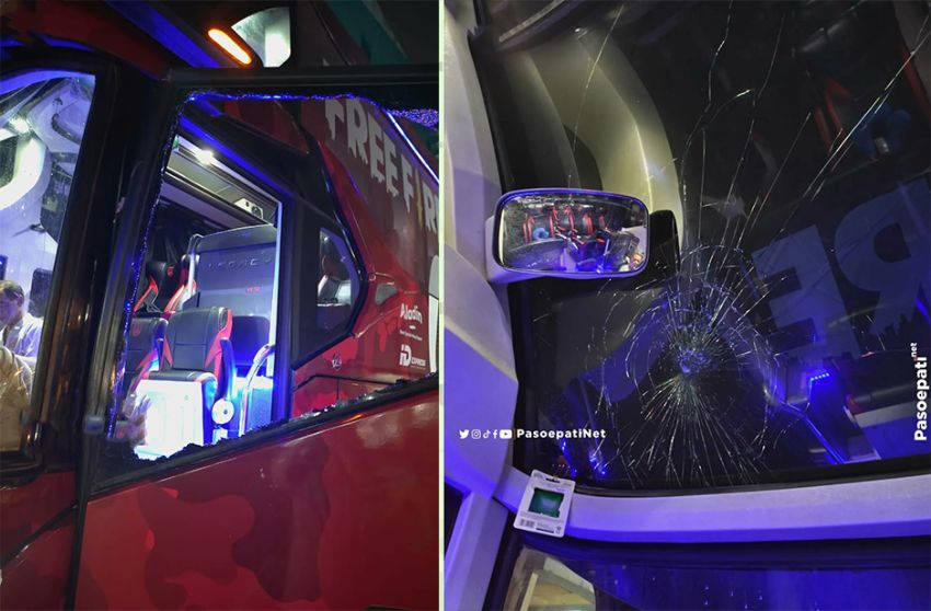 Bus Pemain Persis Solo Hancur Diserang Oknum Suporter, Begini Kata Kaesang