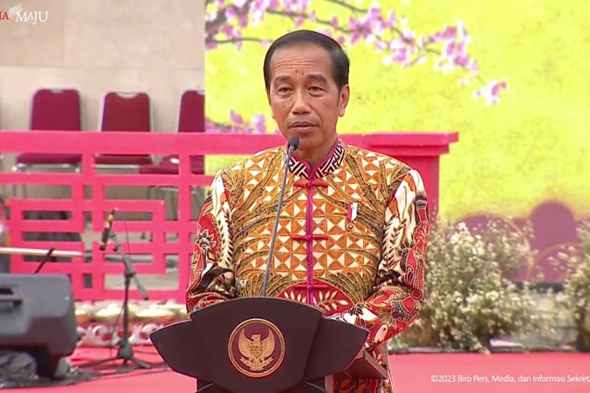 Di Perayaan Imlek Nasional 2023, Jokowi Kenang Masa Awal Pandemi Covid-19