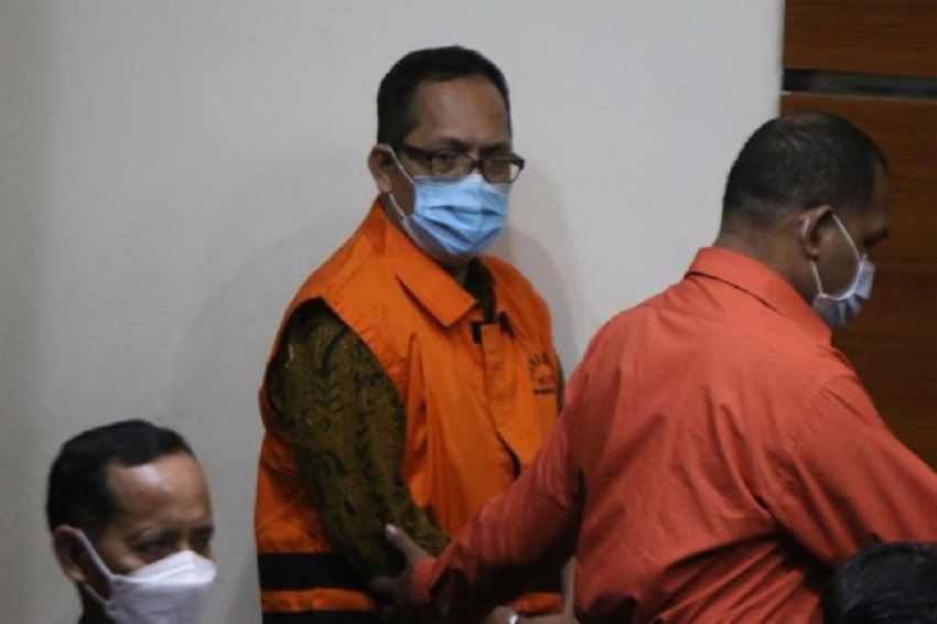 KPK Jebloskan Eks Hakim Itong Isnaeni ke Lapas Surabaya