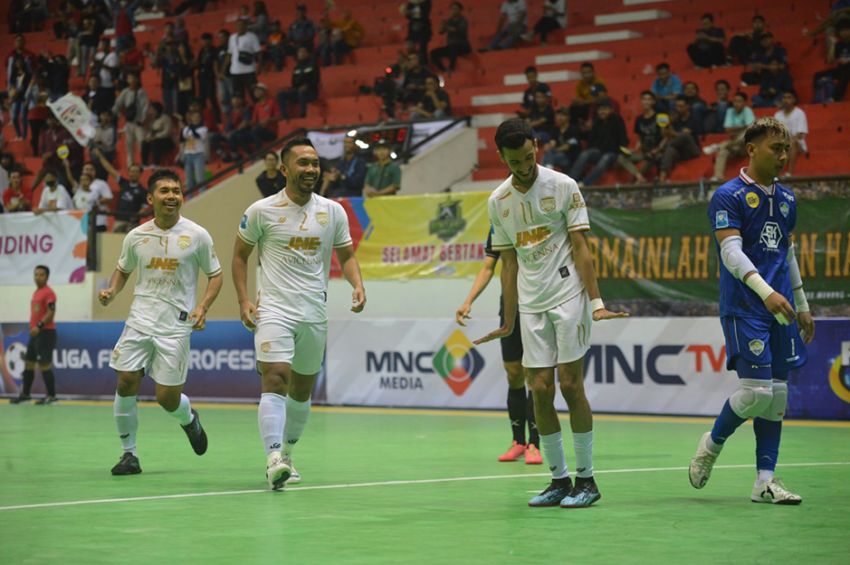 Hasil Liga Futsal Profesional 2023: Reza Yamani Bawa Cosmo JNE Menang