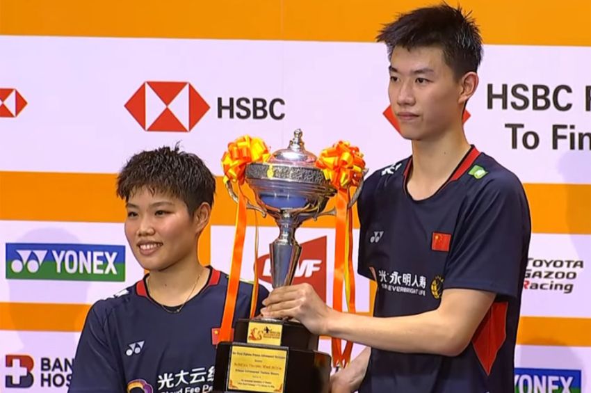 Hasil Thailand Masters 2023: Feng/Huang Susah Payah Sabet Juara